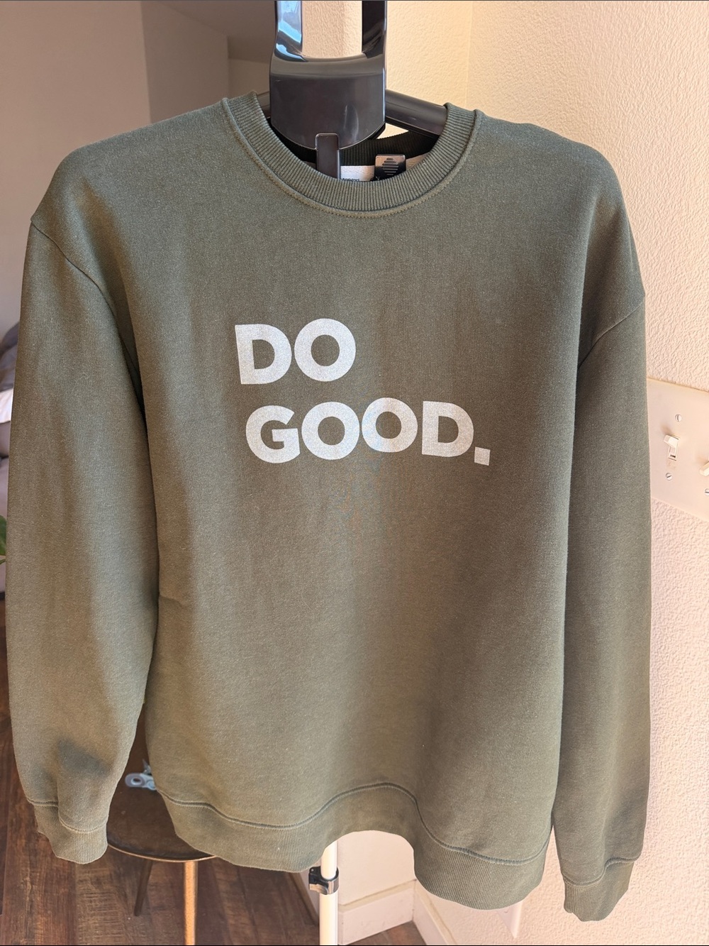 cotopaxi ‘DO GOOD’ Crewneck Sweatshirt Organic Cotton Blend XL Gorpcore Hiking